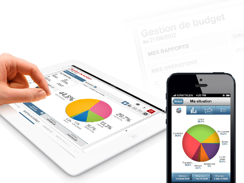 SOCIETE GENERALE - GESTION DE BUDGET - iPhone et iPad - Kermitklein.com